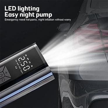 Powerbanklı naqilsiz və işıqlı yığcam təkər nasosları, ünvan 28May — 3
