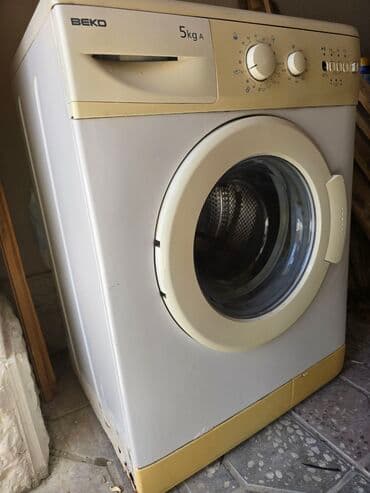 işlenmiş paltaryuyanlar: Paltaryuyan maşın Beko, 5 kq, İşlənmiş, Ünvandan götürmə — 9