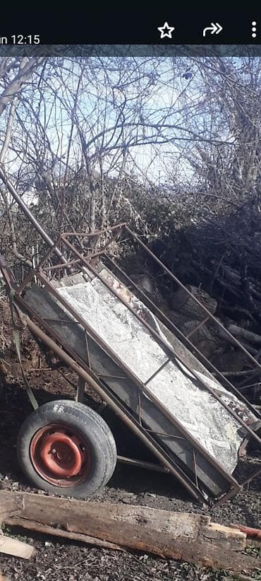 Ручные механические инструменты: At arabası - Karkas: möhkəm metal boru konstruksiya, yandan qoruyucu — 1