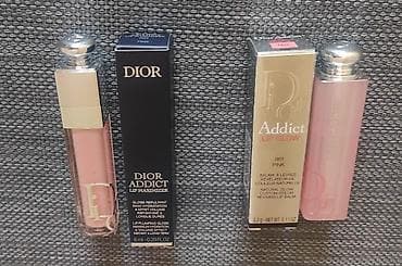 комплект: Dior Addict dodaq baxımı dəsti – Lip Maximizer + Lip Glow (Travel — 2