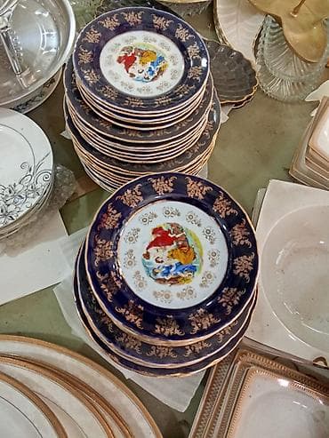 cini qablar: Nahar dəsti, 6 nəfərlik — 9