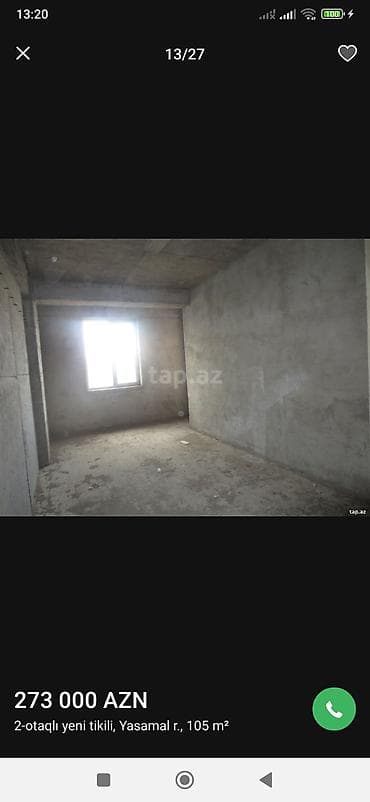 kiraye ev ramani: 2 otaqlı, Yeni tikili, 105 kv. m — 3