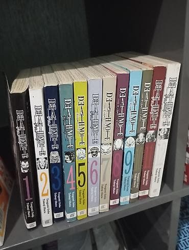 комикс: Death Note manga seriyası – 1-dən 12-yə qədər cildlər - Müəlliflər — 1