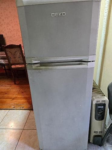 soyuducu simens: İşlənmiş 2 qapılı Beko Soyuducu Satılır, rəng - Gümüşü — 1