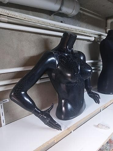 dekor rəf: Qadın, Plastik, plastmas, Qara — 3