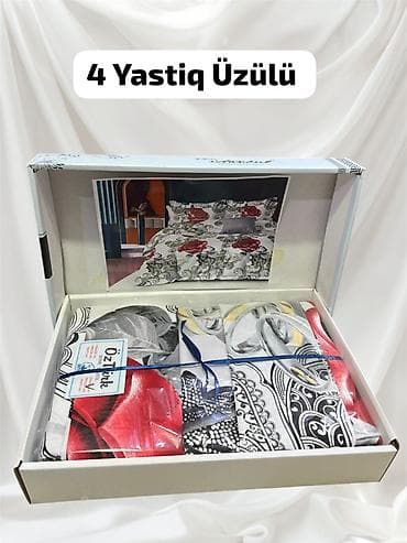 Fiqurlar: İki nəfərlik Anti-allergen Pambıq Yorgan üzü — 3