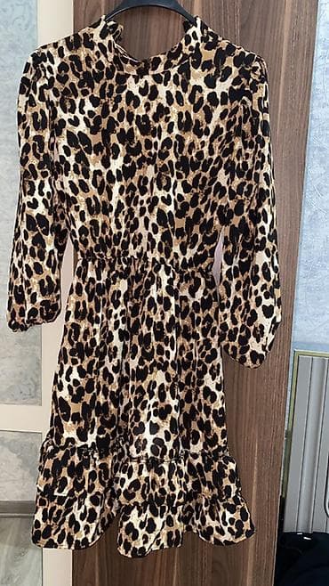 Leopar naxışlı qadın donu - Üslub: gündəlik/şəhər stili, romantik — 1