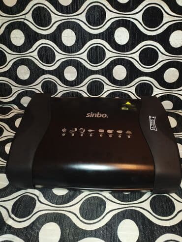 варочная панель купить в баку: Гриль Sinbo, цвет - Черный, Новый, Самовывоз — 1
