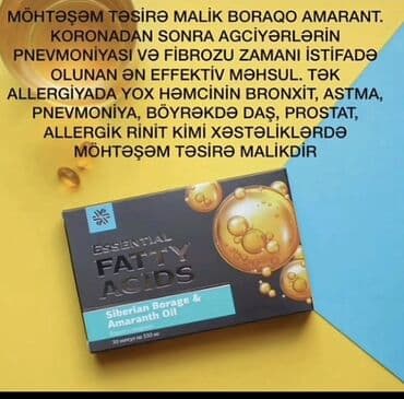 argan yağı qiymeti: Allergiyadan əziyyət çəkənlərə gözəl bir preparat! Boraqa və amarant — 1