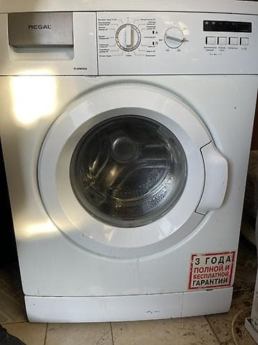 REGAL RLWM0650 ön yükləməli paltaryuyan maşın - Ön paneldə mexaniki