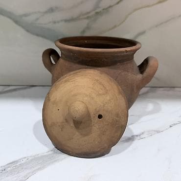 Qazanlar: Qazan, rəng - Qəhvəyi, Keramika — 3