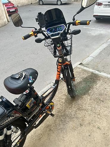 cube velo: LUYANG elektrik velosipedi - Şassi: şəhər tipli, amortizatorlu ön və — 1