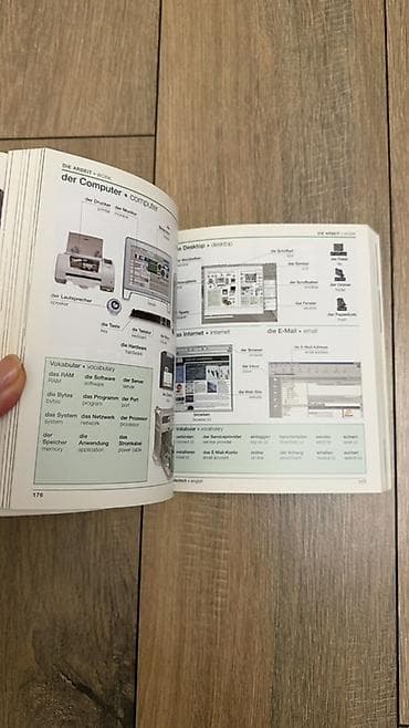 kitab sekilleri: Alman - İngilis Vizual tərcümə kitabı German–English Visual Bilingual — 2