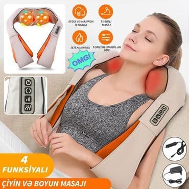 Ventilyatorlar: Masajor, Vibro masajor, Bədən üçün, Yeni, Pulsuz çatdırılma — 1