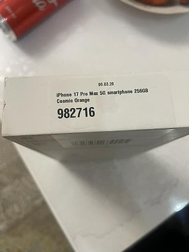 inter: IPhone 17 Pro Max, 256 GB, Narıncı — 2
