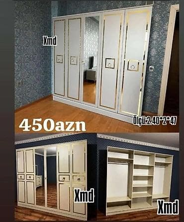 Yeni, 6 qapı, Güzgülü, Bej, Açılan, Düz dolab lalafo.az -da Yeni, 6 qapı, Güzgülü, Bej, Açılan, Düz dolab