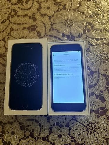 iphone 6 telefonunu al: IPhone 6, 32 GB, Space Gray, Barmaq izi — 5