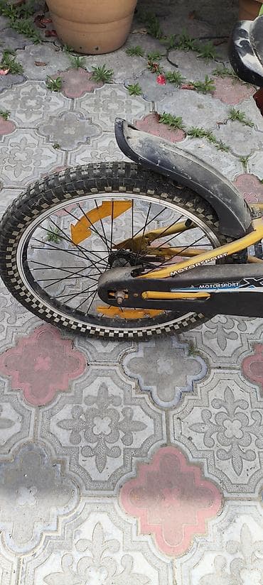 enduro velosiped: İki təkərli Uşaq velosipedi 16", sürətlərin sayı: 1 — 4