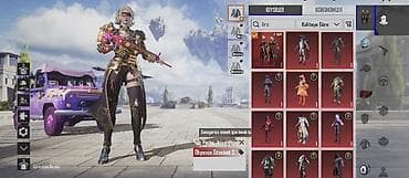 PUBG Mobile hesabı – zəngin kolleksiya və nadir kosmetiklər - Oyun
