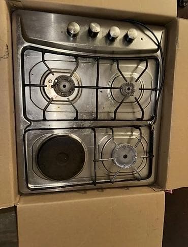 Qarışıq sobası Quraşdırılan, 4 gözlü, İşlənmiş