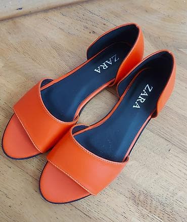 ayaqqab: Zara, Ölçü: 39, rəng - Narıncı, Yeni — 2