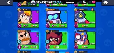 Digər kolleksiyalar: Brawl Stars hesabı – yüksək göstəricilər və zəngin kolleksiya Profil — 9