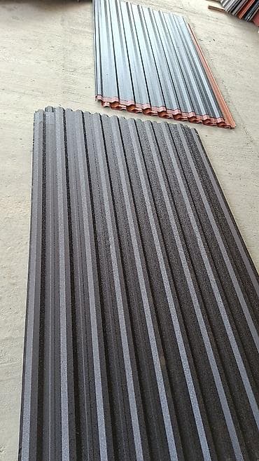 qapı ucuz: Profnastil dam demir şifer. Qiymət 1 ədədi 9 azn di Hündür 2 — 6