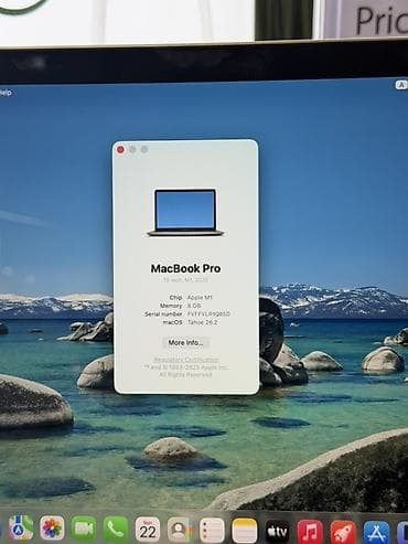 ipad m1: •Apple Macbook Pro 2020 M1 Chip •Yeni kimidir. Nokte cizigsizdir — 6