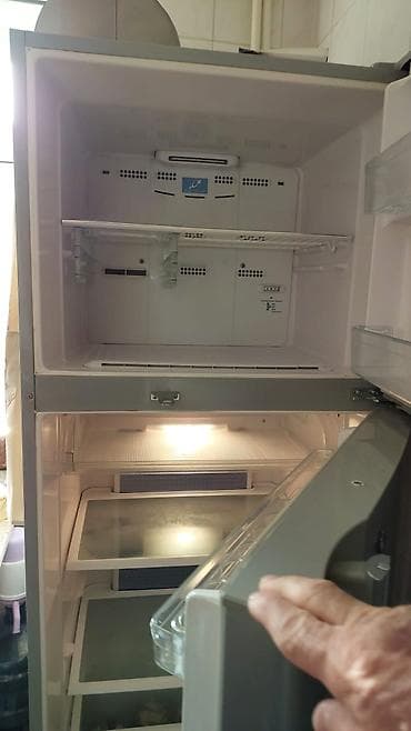 2 el dondurucu: Б/у 2 двери Hitachi Холодильник Продажа, цвет - Серебристый — 5