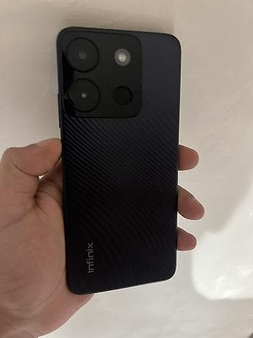 nokia telfonlar: Infinix Smart 7 HD, 64 GB, rəng - Göy, Face ID — 10