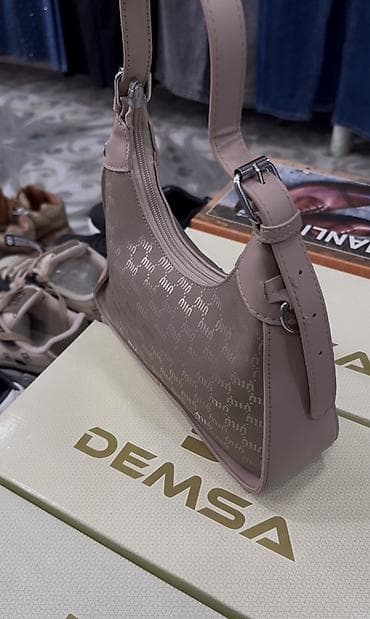 iphone 12 pro max 256: Mini çiyin çantası – bej/qəhvəyi tonlarda - Model: mini “baguette” — 3