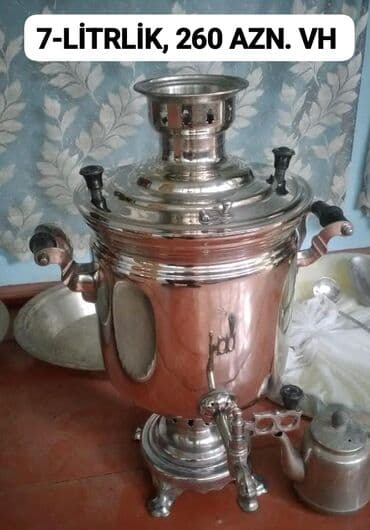 türk samavarı: Yeni Od Samovar, 7 l — 1