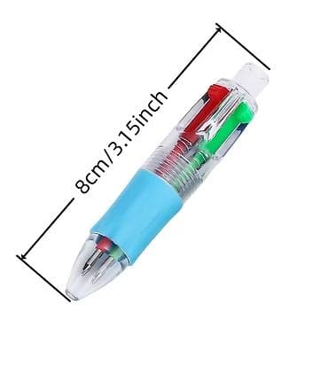 qelem: Mini 4-rəngli qələm – kompak tək qələmdə 4 mürəkkəb rəngi Məhsul — 4