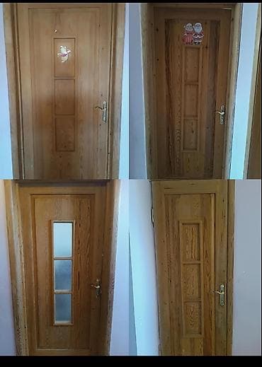 Qapi satilir 5 ededi olcu Hünd2.10sm Eni 95-100sm 210/90 hamam qapisi