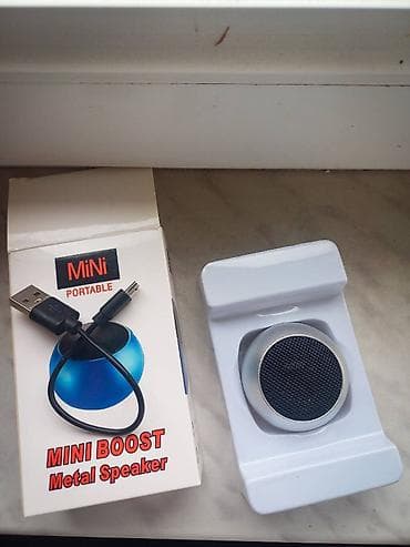 apple iphone 8: Yeni Kolonka, Növ - Portativ, rəng - Gümüşü — 2