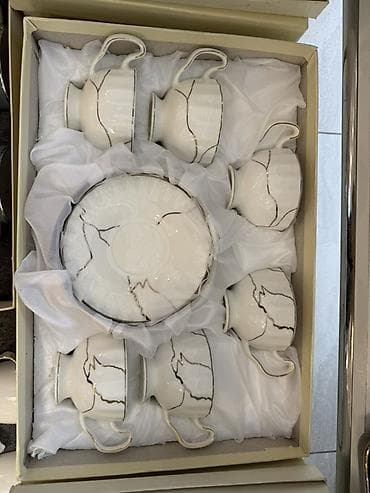 suni gul: Çay dəsti, 6 nəfərlik — 3