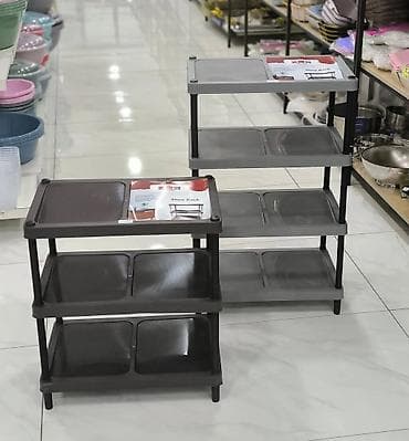 Ev üçün digər mebel: Ayaqqabı Rəfi | Ayaqqabı Dolabı | Plastik Ayaqqabı polkasi 3 Mərtəbəli — 1