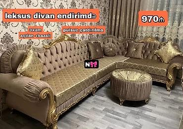 divan satisi: Divan, Qonaq otağı üçün, Bazasız, Açılmayan — 1
