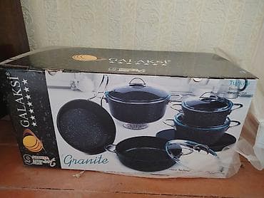 Tava-qazan: Qazan, rəng - Qara, Qranit, Türkiyə — 1