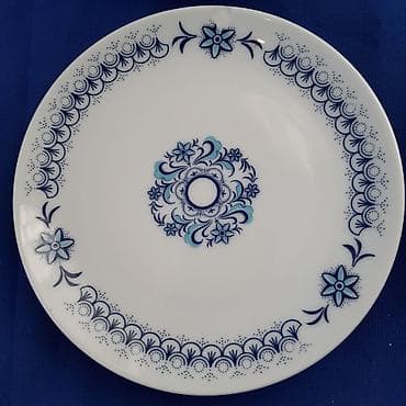 cay: Çay dəsti, rəng - Mavi, Farfor, Bohemia, 6 nəfərlik, Çexiya — 6