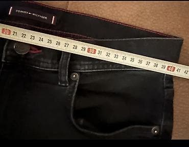 Cinslər: Məhsul: 2 ədəd cins şalvar dəsti Tommy 100% original ikisida ideal — 4