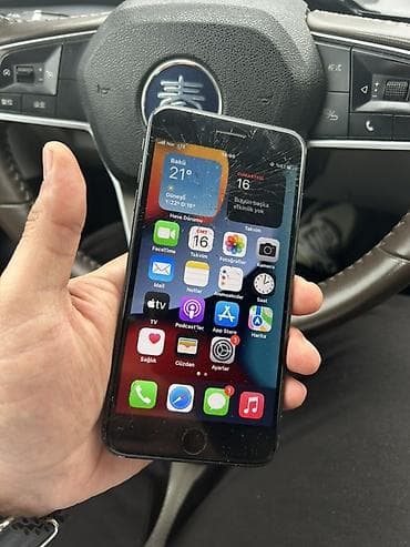 ipod classic 7: IPhone 7 Plus, 128 GB, Jet Black, Barmaq izi — 1