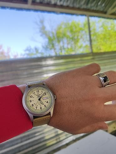 cins qadın ayaqqabıları: Yeni, Qol saatı, Swiss, rəng - Bej — 2