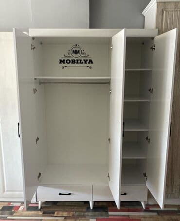 işlənmiş şfoner: Yeni, Açılan, 3 qapılı Düz dolab, Qarderob, paltar dolabı, Azərbaycan — 4