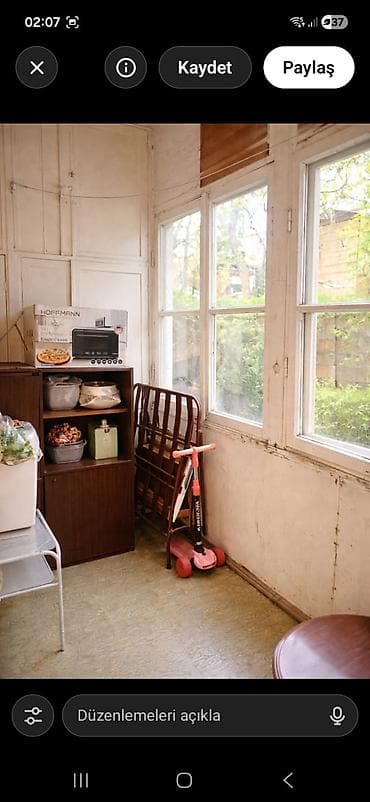 a frame ev: Bakı, 3-cü mikrorayon, 2 otaqlı, Köhnə tikili, m. Memar Əcəmi, 45 kv. m — 2