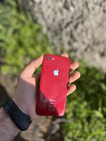 IPhone 8, 64 GB, Qırmızı, Barmaq izi