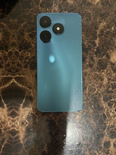 Telefon ehtiyat hissələri: Tecno Spark 10 4G, 128 GB, rəng - Göy, Barmaq izi, Face ID — 1