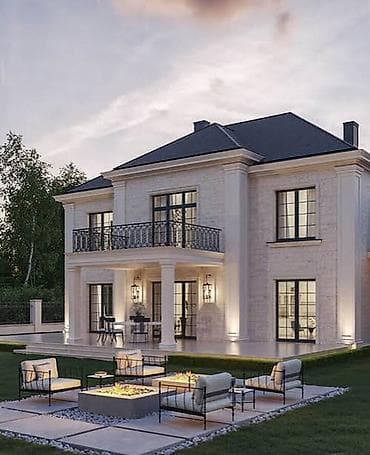 balka: Villa və bağ evləri dizayn xidməti - Klassik və müasir üslubda — 1