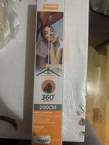 Селфи палки: PLOXAMA LIVE-K10 – canlı yayım və kontent çəkilişi üçün çoxfunksiyalı — 3