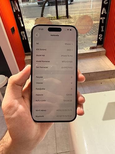 ipad pro 12: IPhone 15 Pro, 128 GB, Black Titanium, Zəmanət — 4